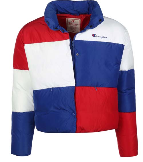 Colour Block Puffer Jacket - Champion